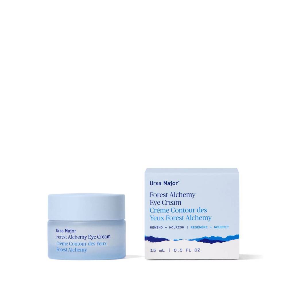 NEW URSA MAJOR forest alchemy eye cream in blue